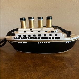 Timmy Woods Beverly Hills Titanic Bag Limited Edition #91/300 HandmadeAcaciaWood